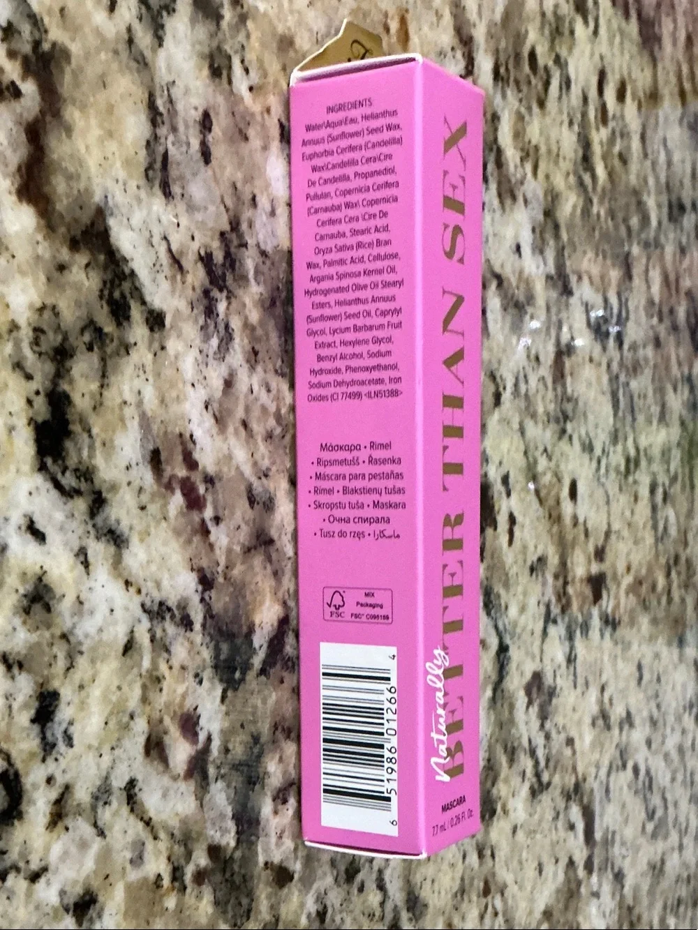 Too Faced Naturally Better Than Sex Mascara in Intense Black